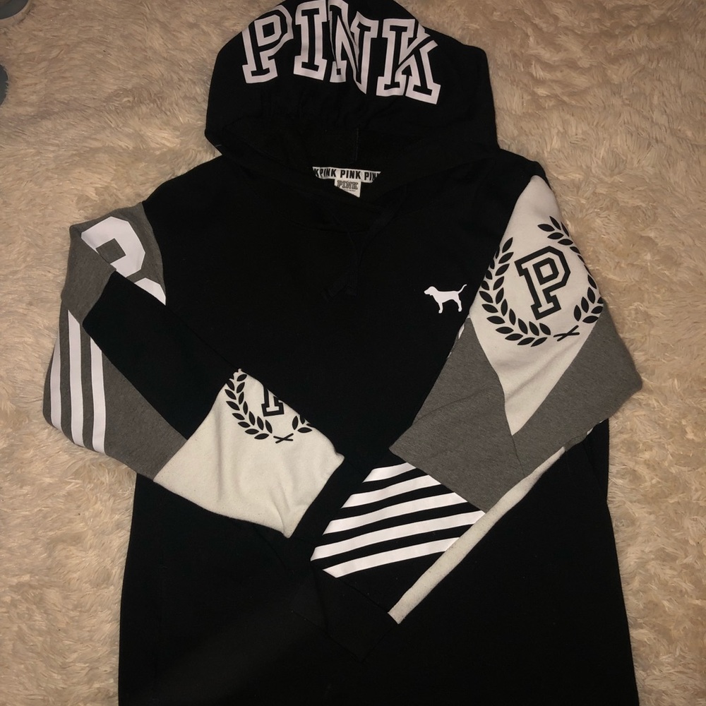 PINK black hoodie